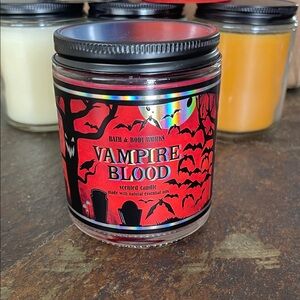 Bath & Body Works Vampire Blood Candle - Single wick